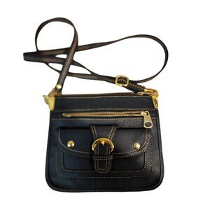 Mellow World Hipster HB2808 Cross Body Bag in black.